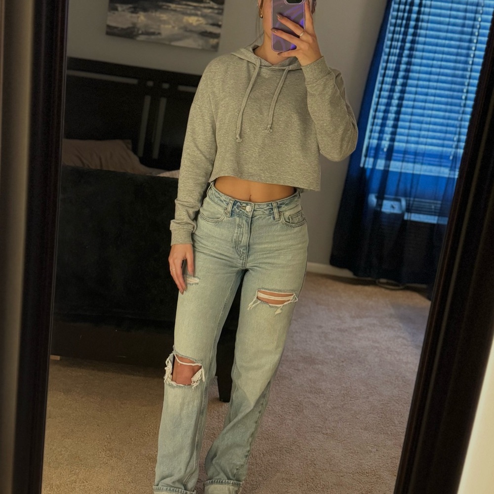 Ambiance Gray Sweatshirt Relaxed Fit Essential